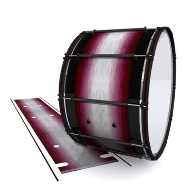 System Blue Professional Series Bass Drum Slip - Cranberry Stain (Red)