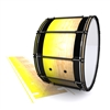 System Blue Professional Series Bass Drum Slip - Maple Woodgrain Yellow Fade (Yellow)