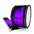 System Blue Professional Series Bass Drum Slip - Purple Light Rays (Themed)