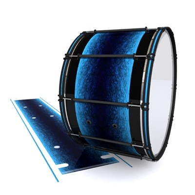 System Blue Professional Series Bass Drum Slip - Rocky Sea (Blue)