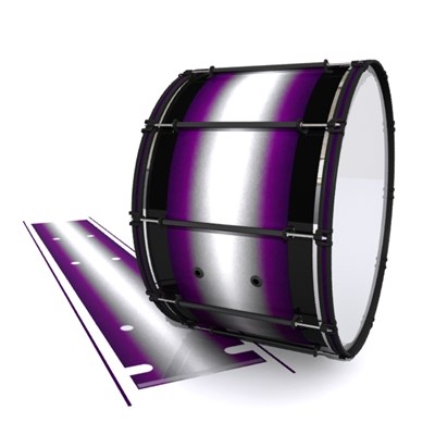 System Blue Professional Series Bass Drum Slip - Royal Winter (Purple)