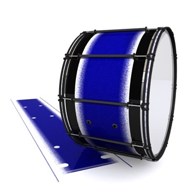 System Blue Professional Series Bass Drum Slip - Tsunami Rain (Blue)