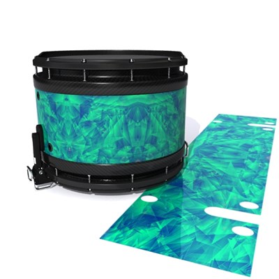 System Blue Professional Series Snare Drum Slip - Aqua Cosmic Glass (Aqua)