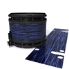 System Blue Professional Series Snare Drum Slip - Chaos Brush Strokes Navy Blue and Black (Blue)
