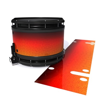 System Blue Professional Series Snare Drum Slip - Coral Sunset (Orange)
