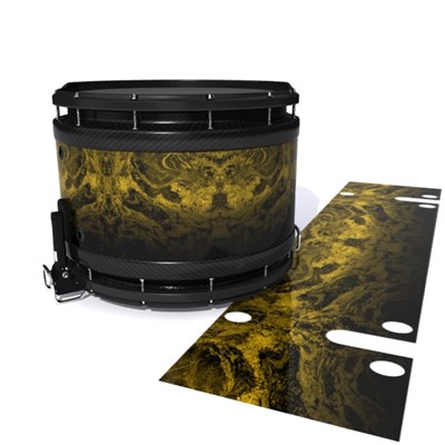 System Blue Professional Series Snare Drum Slip - Desert GEO Marble Fade (Yellow)