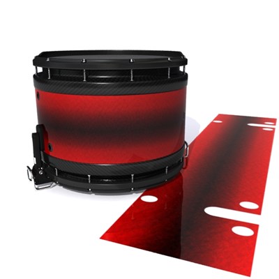 System Blue Professional Series Snare Drum Slip - Firestorm (Red)