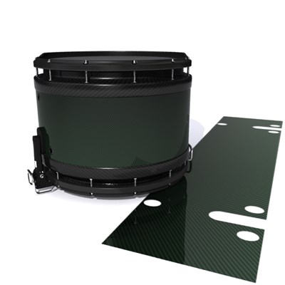 System Blue Professional Series Snare Drum Slip - Green Carbon Fade (Green)