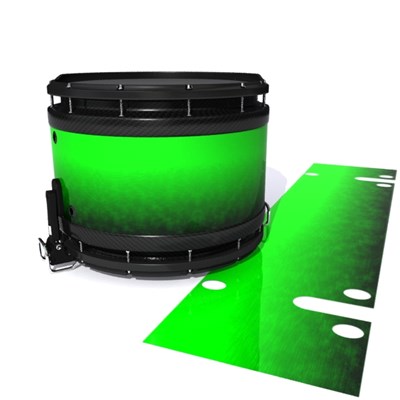 System Blue Professional Series Snare Drum Slip - Green Grain Fade (Green)