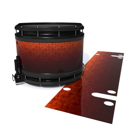 System Blue Professional Series Snare Drum Slip - Hot Lava (Orange)