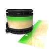 System Blue Professional Series Snare Drum Slip - Maple Woodgrain Green Fade (Green)