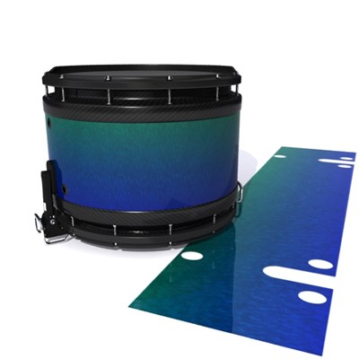 System Blue Professional Series Snare Drum Slip - Mariana Abyss (Blue) (Green)