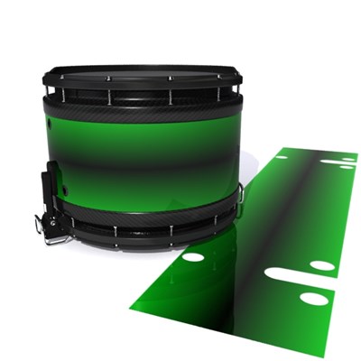 System Blue Professional Series Snare Drum Slip - Molecular Green Fade (Green)
