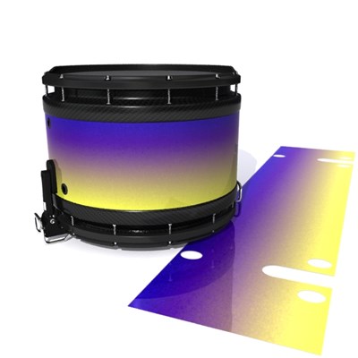 System Blue Professional Series Snare Drum Slip - Mystic Horizon (Purple) (Yellow)