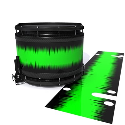 System Blue Professional Series Snare Drum Slip - Nightbreak (Green)
