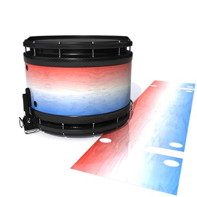 System Blue Professional Series Snare Drum Slip - Patriotic Maple Fade (Red) (Blue)