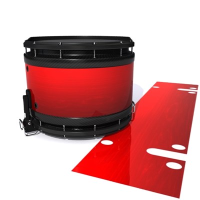 System Blue Professional Series Snare Drum Slip - Red Stain (Red)