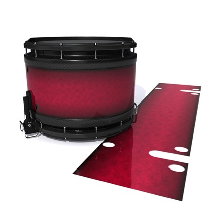 System Blue Professional Series Snare Drum Slip - Smoke Crimson (Red)