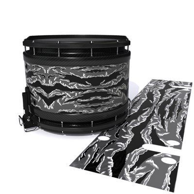 System Blue Professional Series Snare Drum Slip - Stealth Tiger Camouflage (Neutral)