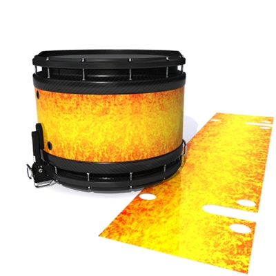 System Blue Professional Series Snare Drum Slip - Sunleaf (Orange) (Yellow)