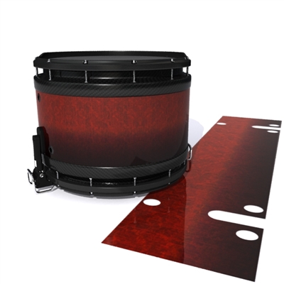 System Blue Professional Series Snare Drum Slip - Volcano Rush (Red)