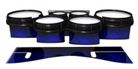 System Blue Professional Series Tenor Drum Slips - Andromeda Blue Rosewood (Blue)