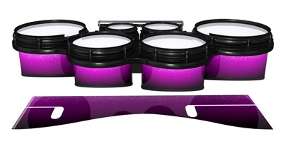 System Blue Professional Series Tenor Drum Slips - Imperial Purple Fade (Purple) (Pink)
