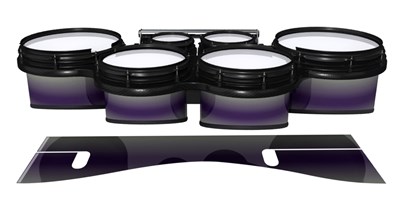 System Blue Professional Series Tenor Drum Slips - Purple Grain Mist (Purple)