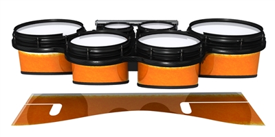 System Blue Professional Series Tenor Drum Slips - Sunkiss (Orange)