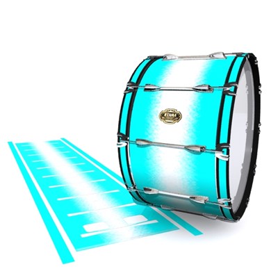 Tama Marching Bass Drum Slip - Aqua Wake (Aqua)