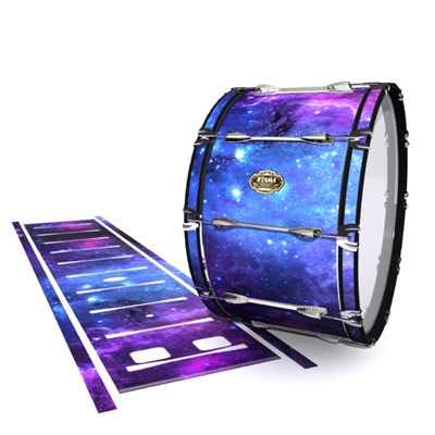 Tama Marching Bass Drum Slip - Colorful Galaxy (Themed)