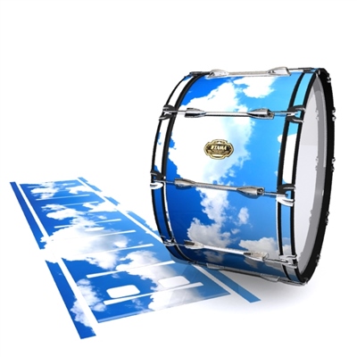 Tama Marching Bass Drum Slip - Cumulus Sky (Themed)