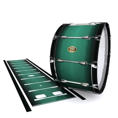 Tama Marching Bass Drum Slip - Deep Viridian Fade (Green)