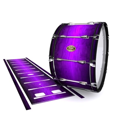 Tama Marching Bass Drum Slip - Distant Galaxy Fade (Purple)