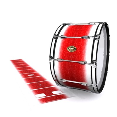 Tama Marching Bass Drum Slip - Frosty Red (Red)