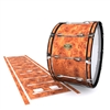 Tama Marching Bass Drum Slip - Macro Ormosia Burl (Neutral)