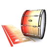 Tama Marching Bass Drum Slip - Maple Woodgrain Red Fade (Red)