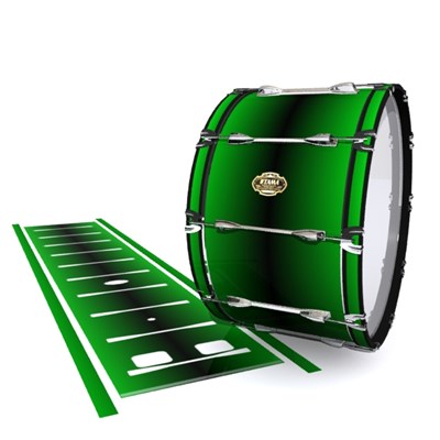 Tama Marching Bass Drum Slip - Molecular Green Fade (Green)