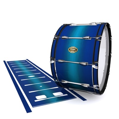 Tama Marching Bass Drum Slip - Pacific Fade (Blue) (Aqua)