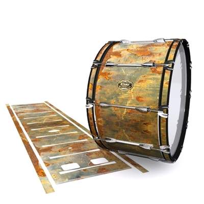 Tama Marching Bass Drum Slip - Rusted Metal (Themed)