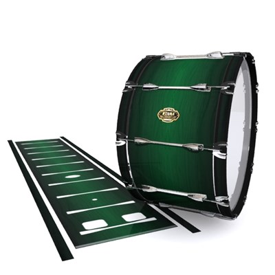 Tama Marching Bass Drum Slip - Sea Slate Maple (Green)