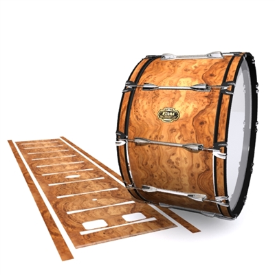 Tama Marching Bass Drum Slip - Thuya Burl (Neutral)