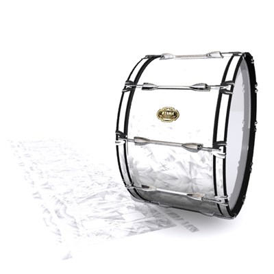 Tama Marching Bass Drum Slip - White Cosmic Glass (Neutral)