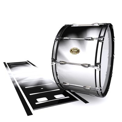 Tama Marching Bass Drum Slip - White Light Rays (Themed)