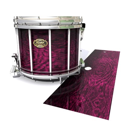 Tama Marching Snare Drum Slip - Festive Pink Rosewood (Pink)