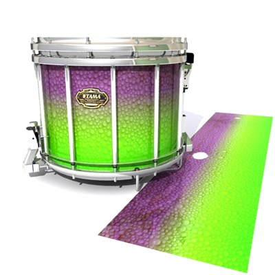Tama Marching Snare Drum Slip - Joker Drop Fade (Purple) (Green)