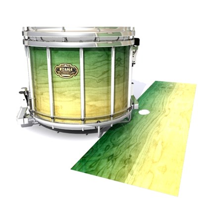 Tama Marching Snare Drum Slip - Jungle Stain Fade (Green)