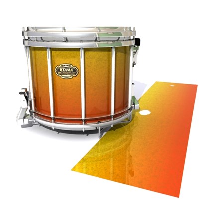 Tama Marching Snare Drum Slip - Madagascar Sunset (Yellow) (Orange)