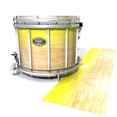 Tama Marching Snare Drum Slip - Maple Woodgrain Yellow Fade (Yellow)