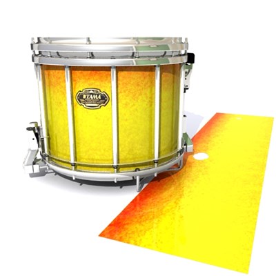 Tama Marching Snare Drum Slip - Phoenix Fire (Yellow) (Orange)